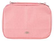 Pochette organiseur simili-cuir rose  Médium