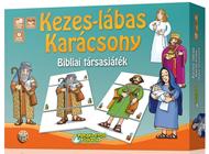 Kezes-lábas Karácsony - Bibliai társasjáték (papírdoboz)