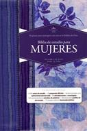 Biblia De Estudio Para Mujeres -Azul Floreado (Símil Piel) [Biblia]