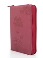 Biblia RVC Tamaño Mediano Indice Letra Grande Vinotinto Canto Dorado (Símil Piel con Zipper) [Biblia]