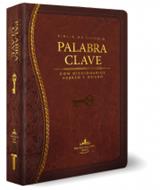 Biblia De Estudio Palabra Clave (Piel Especial Marron) [Biblia]