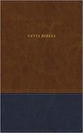 Biblia De Las Americas Piel Italiana Cafe (Símil Piel)