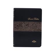 Biblia VR055 Grape Negro (Símil Piel)