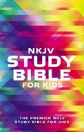 Biblia NKJV/De Estudio Para Niños/Multicolor/Ingles (Tipo piel )
