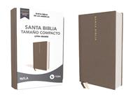 Biblia NBLA/Letra Grande/Tapa Dura/Tela/Gris/Tamaño Compacta (Tapa Dura)