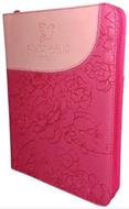 Biblia/RVR086cZLGi / Fucsia - Rosa/ Cierre Letra Gigante