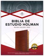 Biblia RVR 1960/De Estudio Holman/Cafe/Simil Piel/Con Indice (Símil Piel)