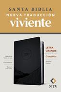 Biblia NTV/Edicion Compacta/Letra Grande/Carbon/Sentipiel (Símil Piel)