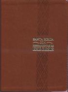 Biblia de Estudio Exégesis  RVR95 086cEELM Miel (Símil Piel)