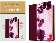 Biblia NTV/Edición Personal/Letra Grande/Jardín Morado (Símil Piel)