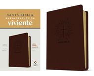 Biblia NTV/Letra Súper Gigante/Café Oscuro (Símil Piel)