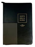 RVR60 Biblia Tamaño Super Gigante con Índice y Cierre (Símil Piel con Zipper)