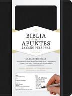 Biblia De Apuntes 1960/ Tamaño Personal Negro Tapa Dura (Tapa Dura)