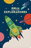 Biblia RVR1960 Para Niños Exploradores/ Azul Cosmic (Símil Piel)