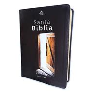 Biblia /RVR6085c /Letra Gigante 15 ptos./PJR Esplendor Puerta Canto Plateado (Símil Piel)