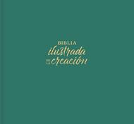 Biblia RVR1960 Ilustrada De La Creación  Turquesa (Tapa Dura)