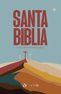 Biblia NVI Revisión 2022/ Tamaño Manual/ Azul Cruz Tapa Dura (Tapa Dura) [Biblia]