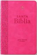 RV1960 Biblia Colección Corinto Rosa Letra Gigante (Símil Piel)