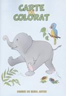 Carte de colorat - Elefănţel