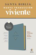Biblia NTV Azul Letra Grande/ Ultrafina Filament (Símil Piel)