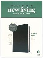 Biblia NLT/Ingles Negro Imitacion/ Filament (Símil Piel)