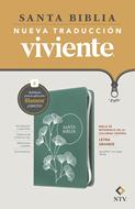 Biblia NTV Referencia En Columna/ Verde Cierre/ L.G con Filament (Símil Piel)