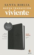 Biblia NTV Gris/ Valor Premium Filament (Símil Piel)
