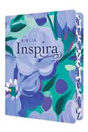 Biblia Inspira Español NTV Letra Grande Ramo Azul/ Semi Piel Filament (Símil Piel) [Biblia]