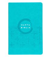Biblia NVI/Ultrafina/Turquesa/Letra 8 Puntos (Símil Piel con Zipper)
