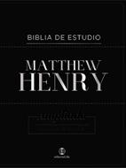 RVR Biblia de Estudio Matthew Henry (Piel Elaborada) [Biblia de Estudio]