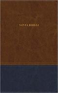 Biblia De Las Americas Piel Italiana Cafe (Símil Piel)