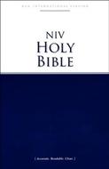 Biblia NIV/Ingles (Rústica)