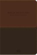 Biblia De Estudio Imitación Piel Café (Símil Piel) [Biblia]