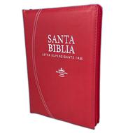Biblia/RVR086cLSGI/Letra Super Gigante 19pt./Rojo (Símil Piel)