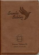 Biblia RVR95 Tamaño 055 Edición de Estudio (Símil Piel con Zipper) [Biblia]