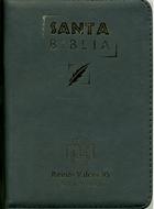 Biblia RVR95 Tamaño 055 Edición de Estudio (Símil Piel con Zipper) [Biblia]