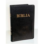 Biblie mare, margini aurii, fara index, coperta neagra