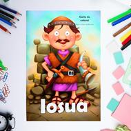 Carte de colorat cu personaje biblice - Iosua