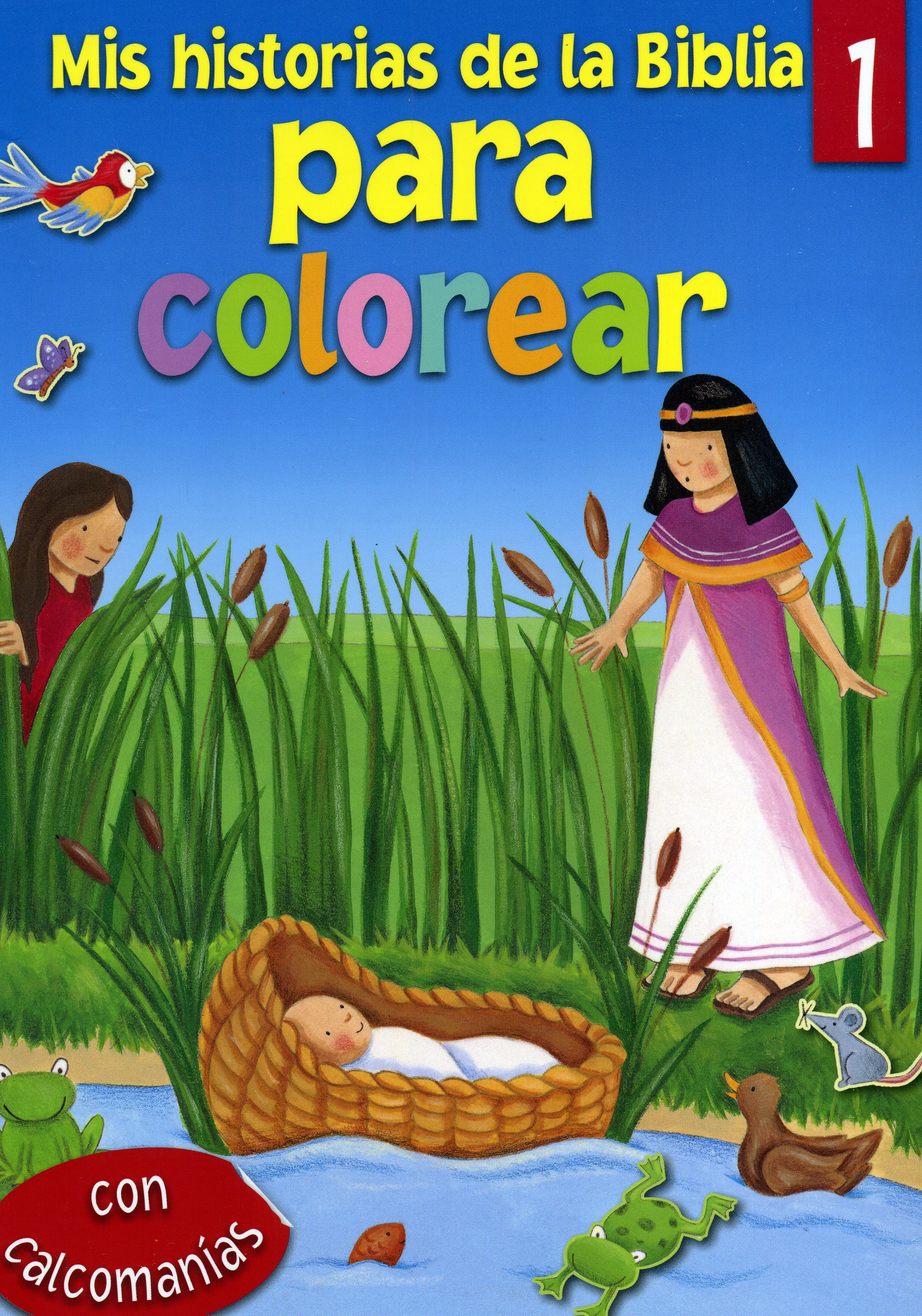 Mis Historias de la Biblia para Colorear - Tomo 1