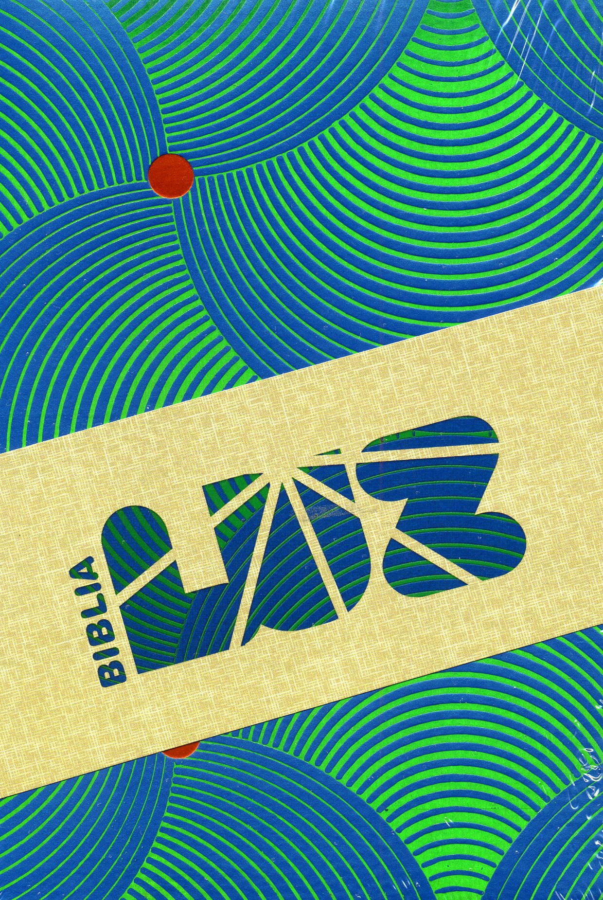 Biblia luz - Azul, verde
