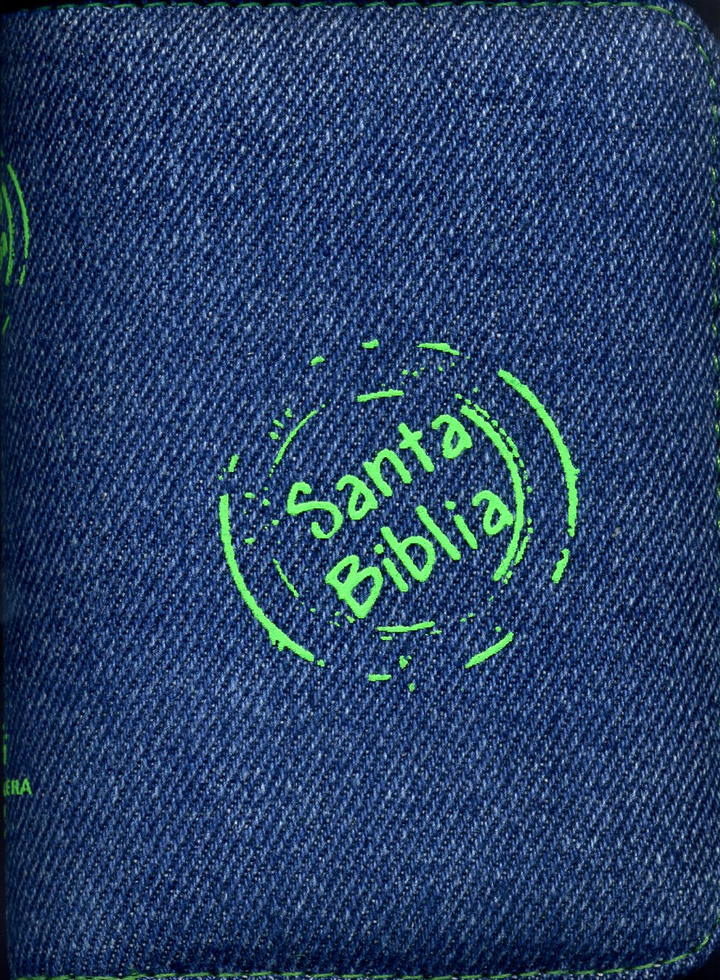 Biblia sello verde con cierre