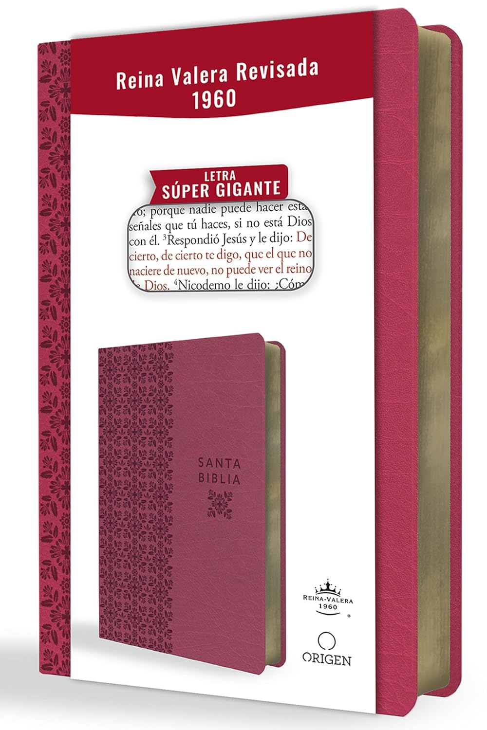 Biblia Letra Super Gigante Fucsia