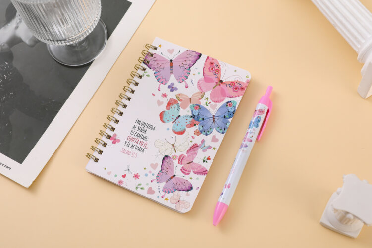 Libreta Anillada con Bolígrafo