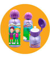 Biper y sus Amigos | Botella de Aluminio para Niños
