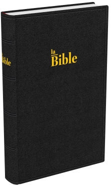 Bible Darby format standard, rigide noir