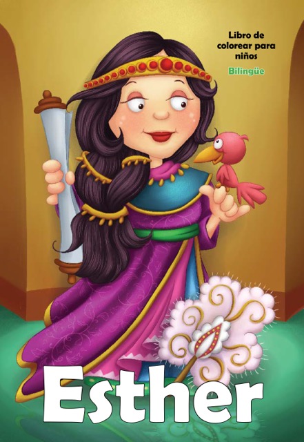 Ester - Libro de Colorear Gigante