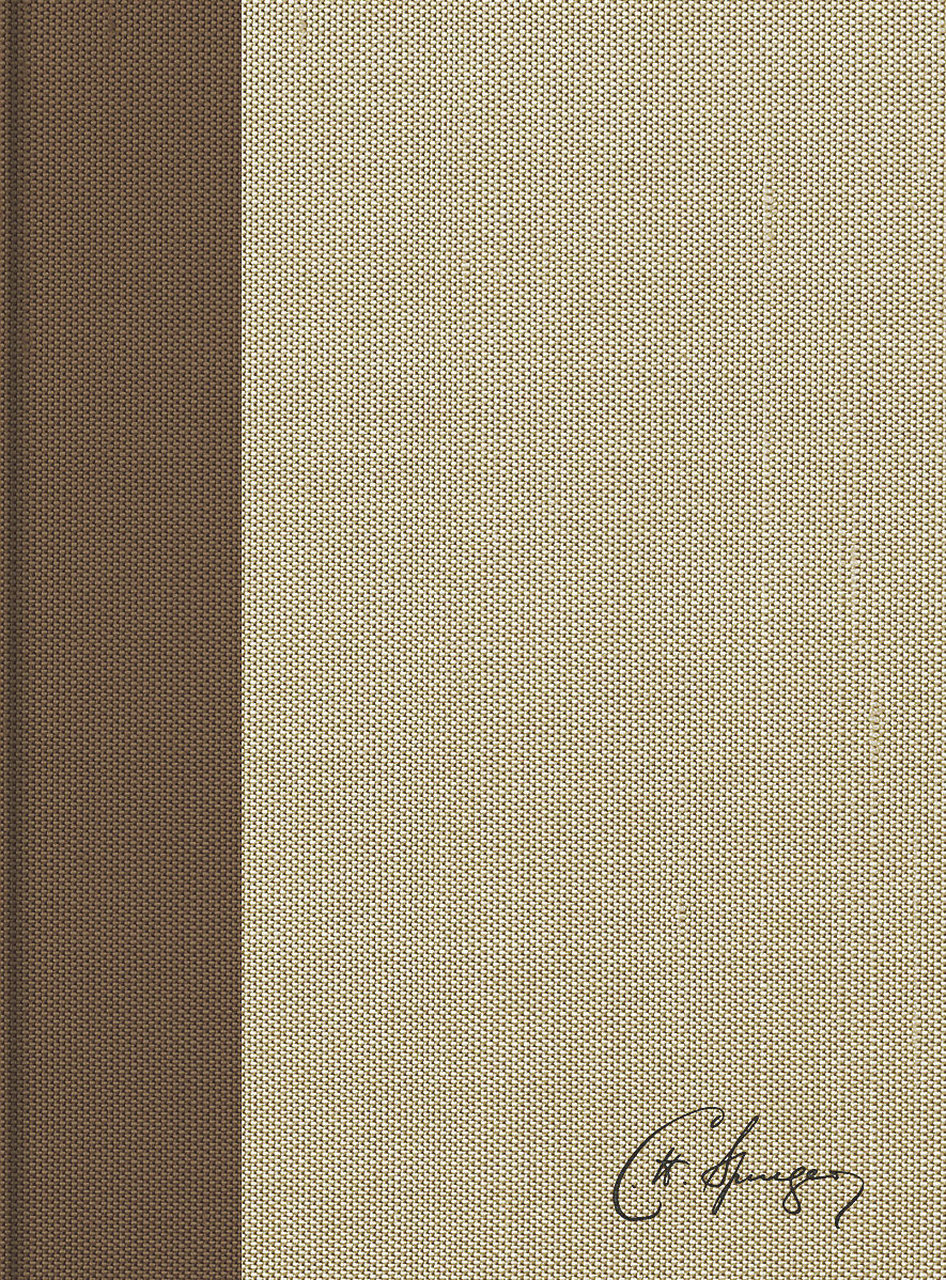Biblia de Estudio Spurgeon Tapa Dura