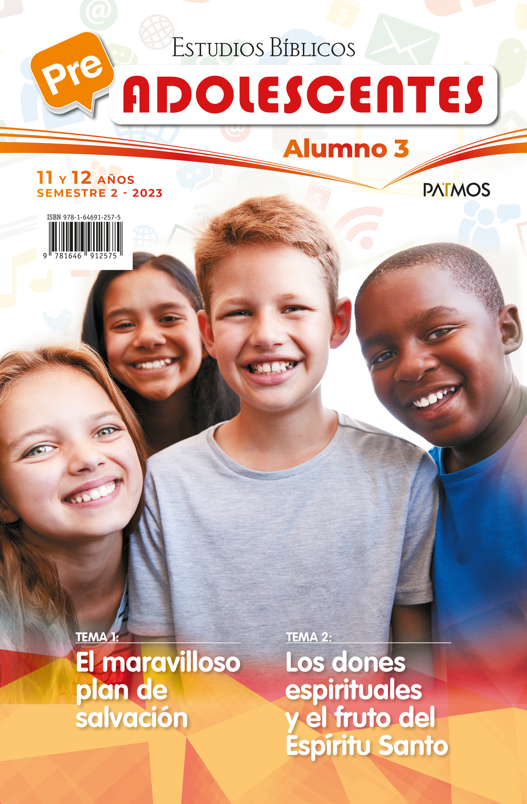 E. D. PATMOS: PRE - Adolescentes - Alumno (Edad 11 - 12 años)