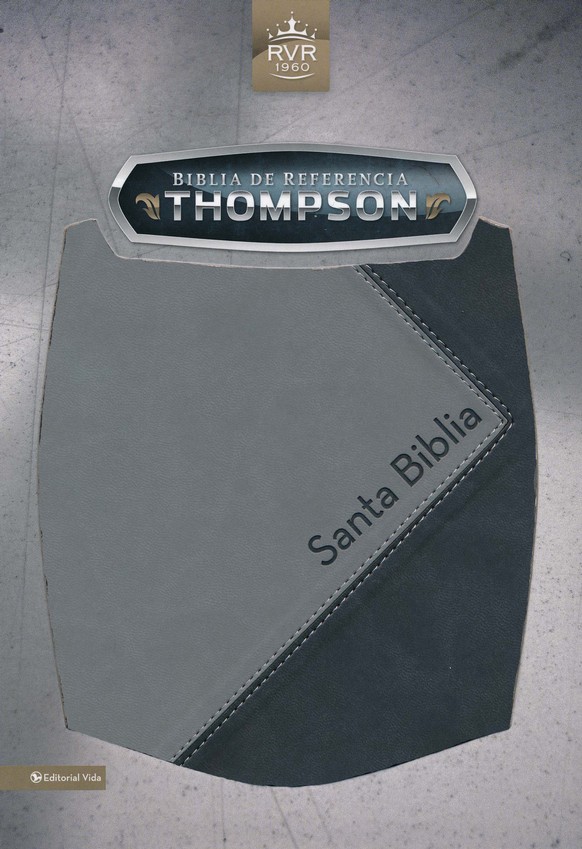 Biblia Thompson Referencias Piel Gris Gris