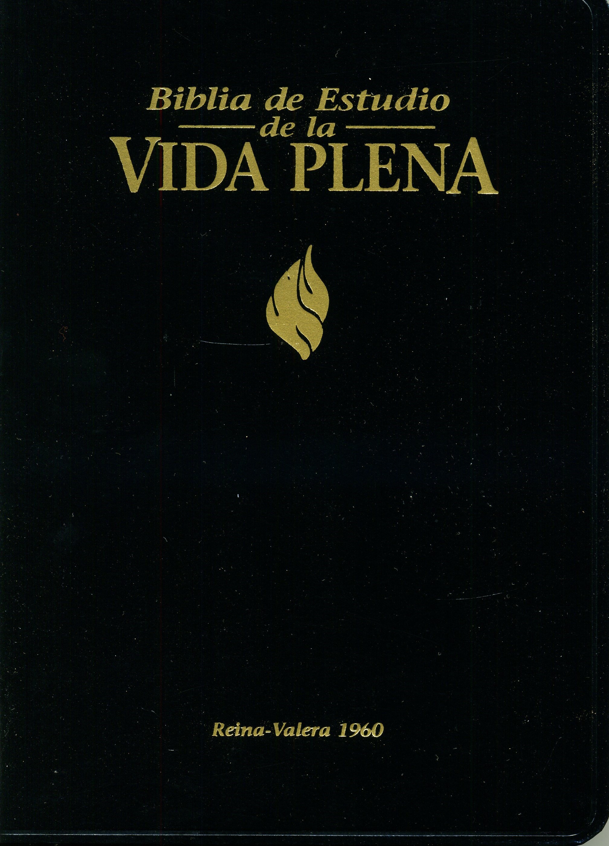 Biblia de Estudio Vida Plena Negra